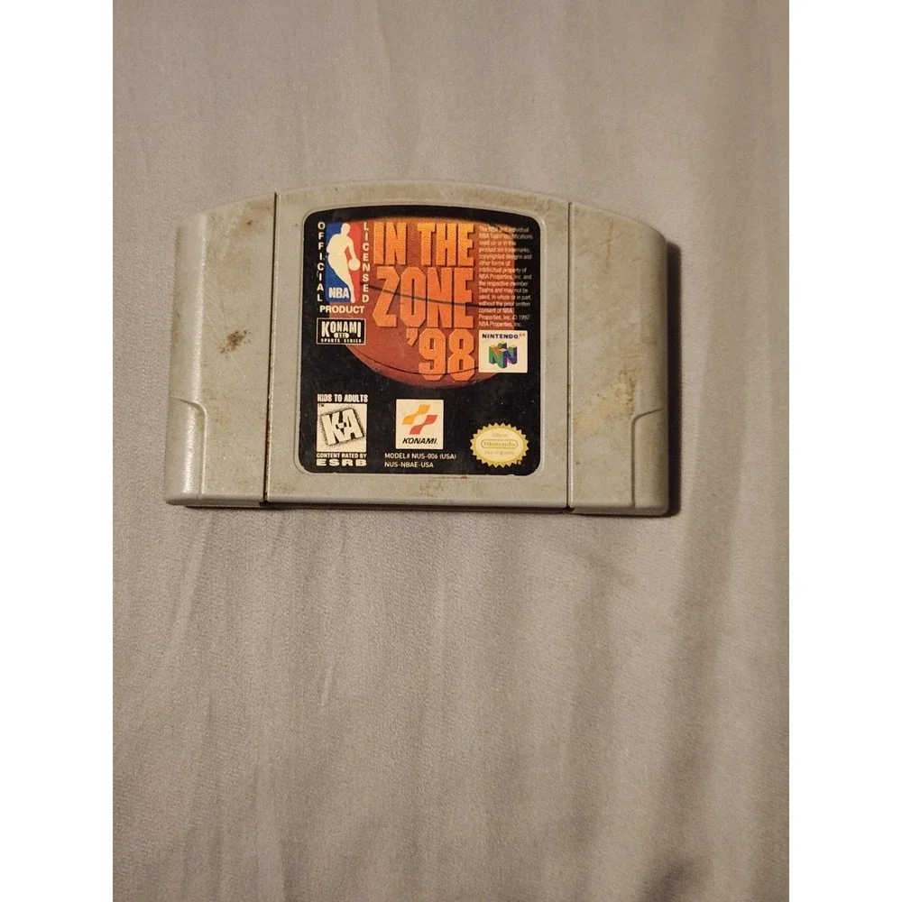 NBA: In the Zone '98 (Nintendo 64, 1998)